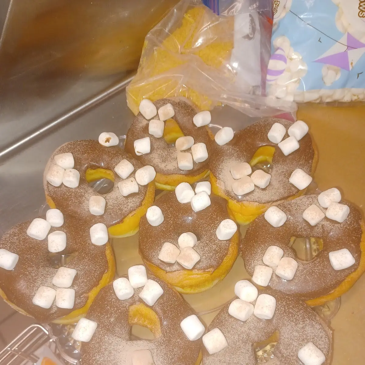 Hot Chocolate Donuts