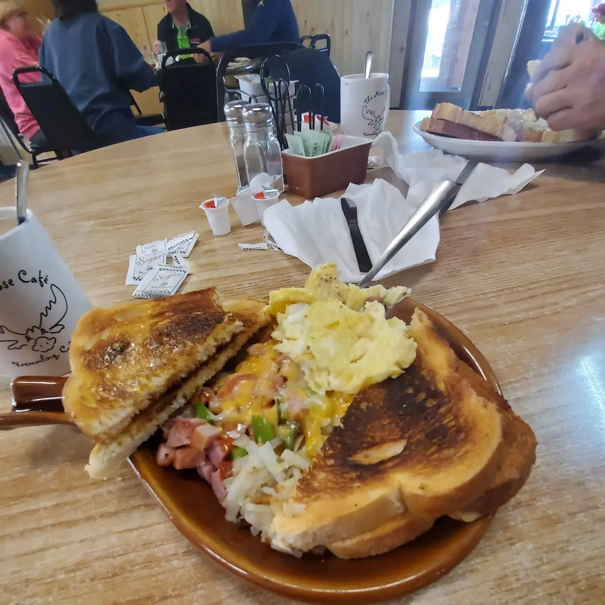 Macmoose Egg & Cheese Sandwich