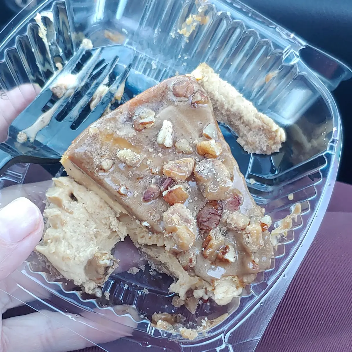 Praline Pecan Cheesecake Way Too Sweet