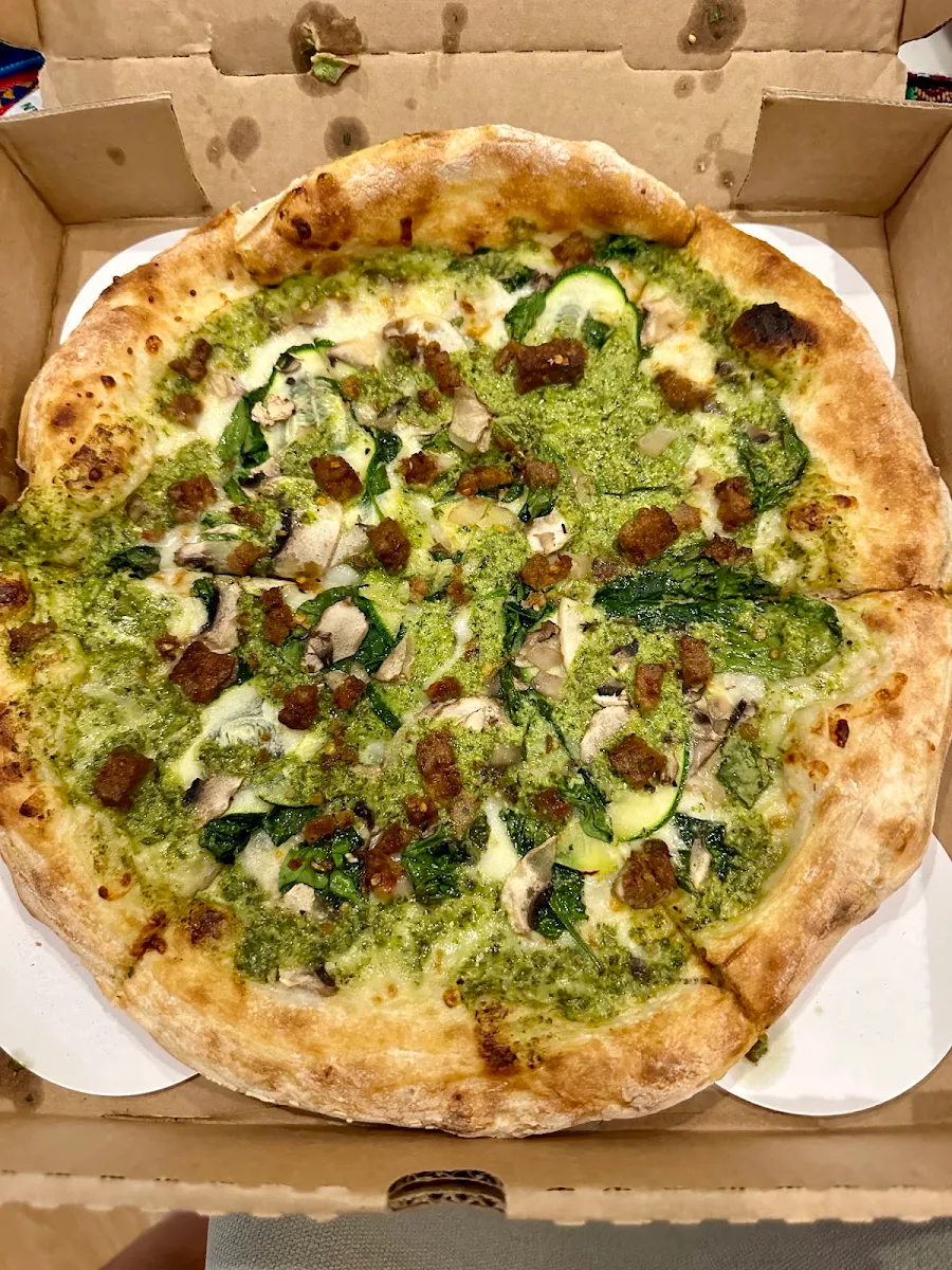 Chicken Pesto Pizza