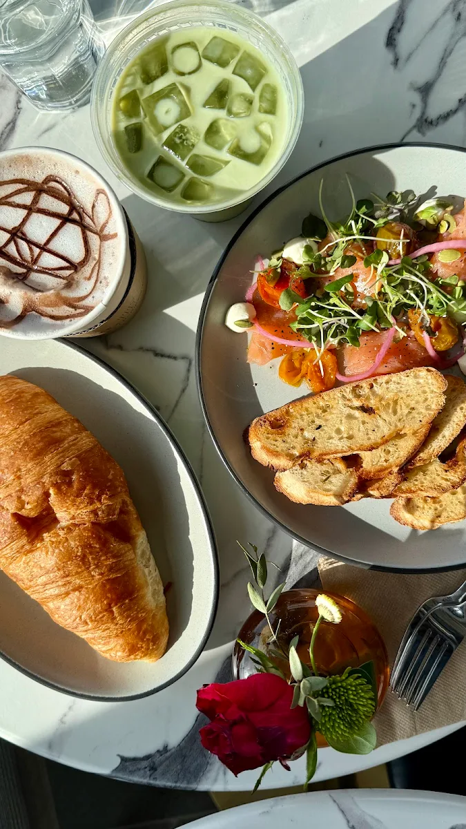 Smoked Salmon Carpaccio