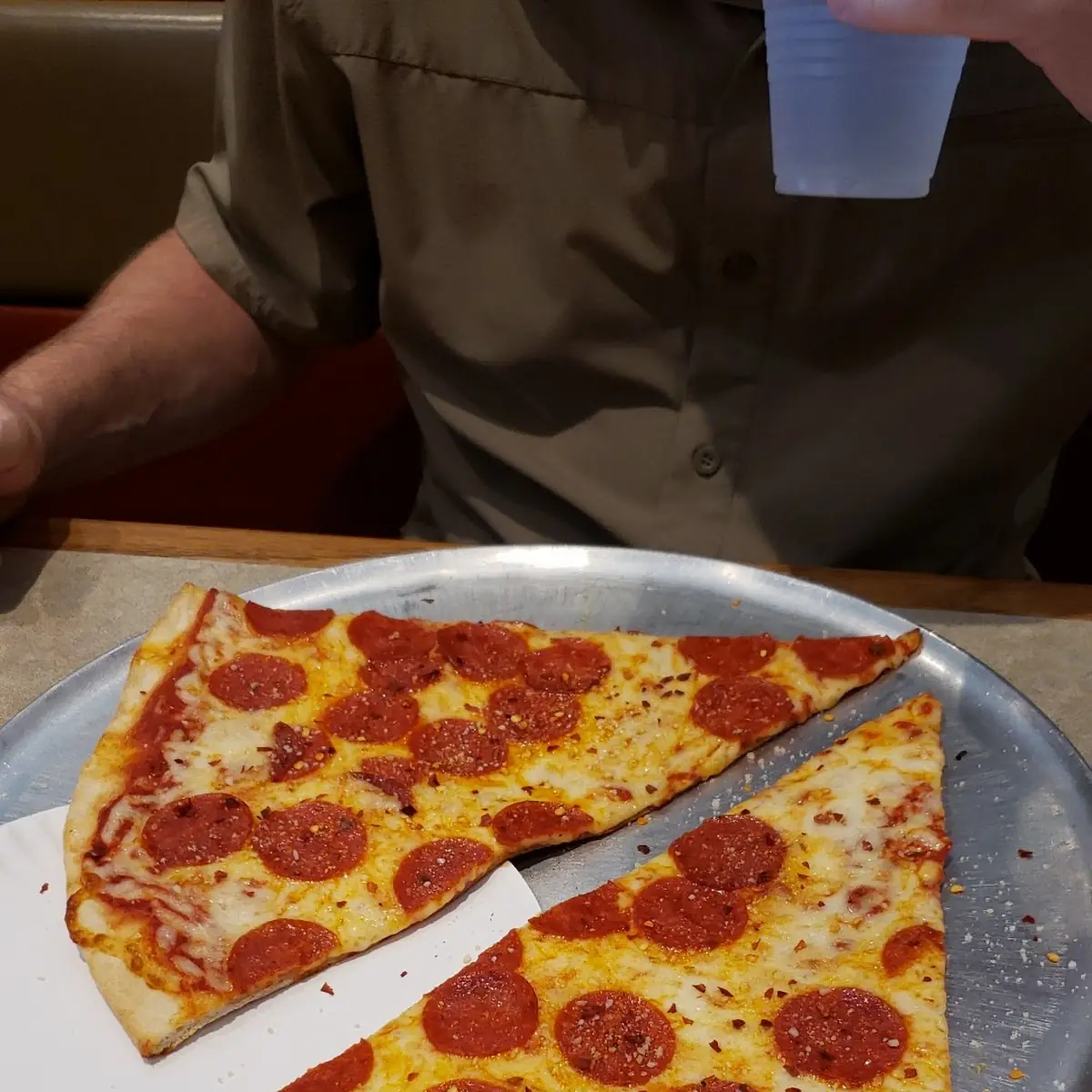 2 Slices Pepperoni Pizza