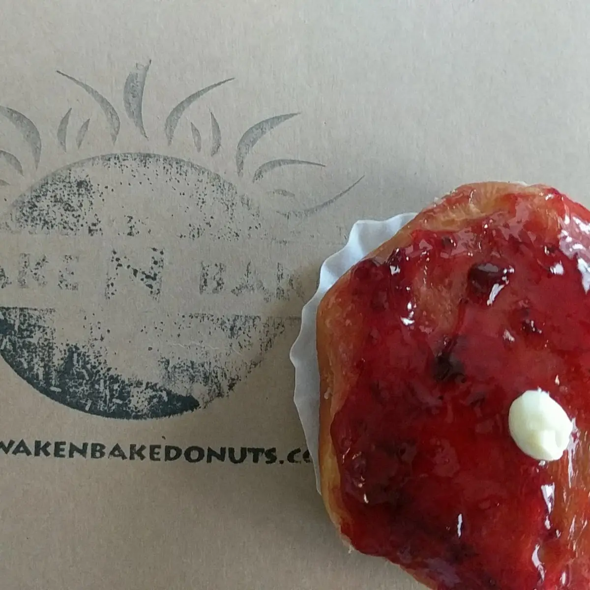 Strawberry Cheesecake Donut