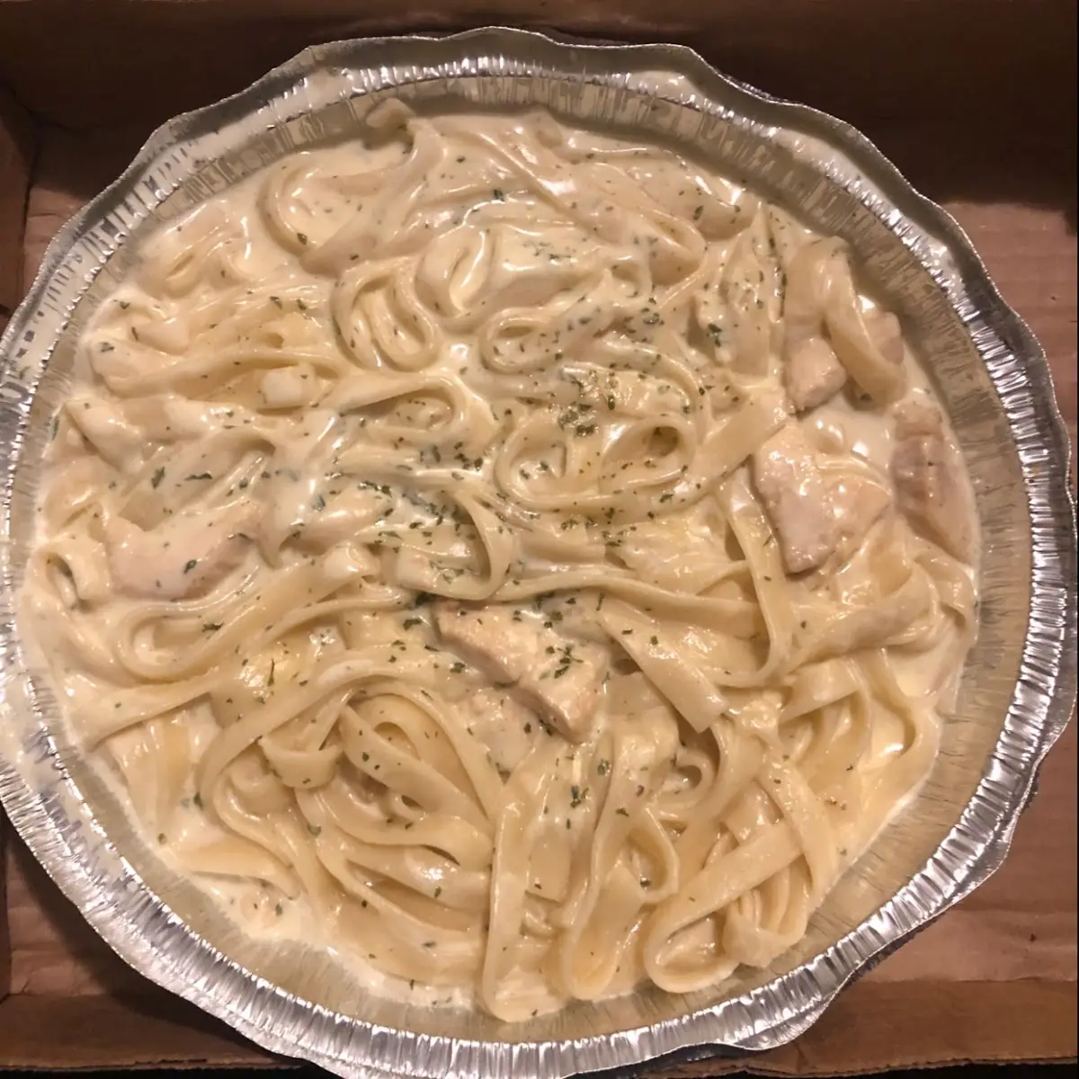Chicken Alfredo Dinner