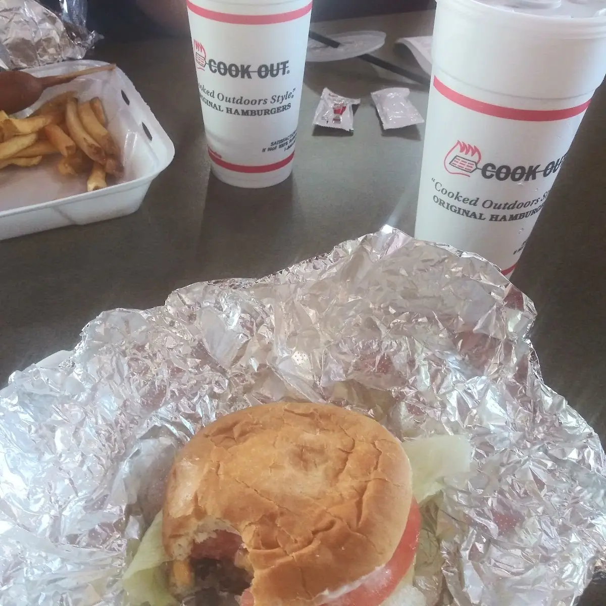 Burger and Soda