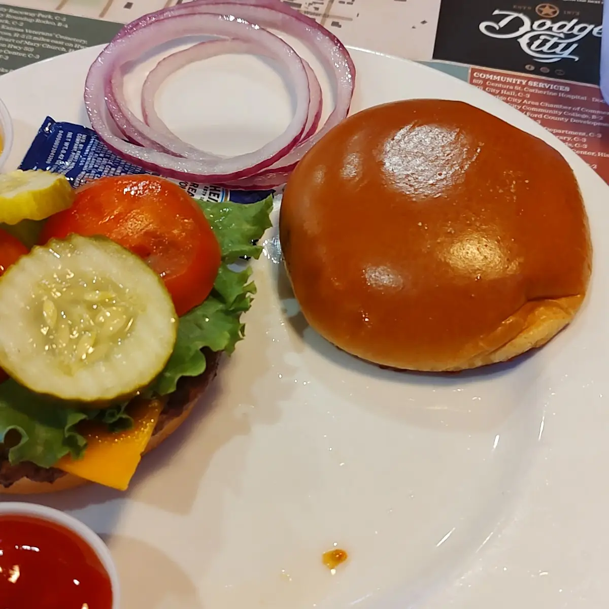 Burger and Fries