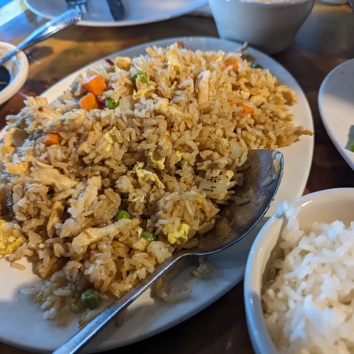 Chicken Fried Rice with Salted Fish