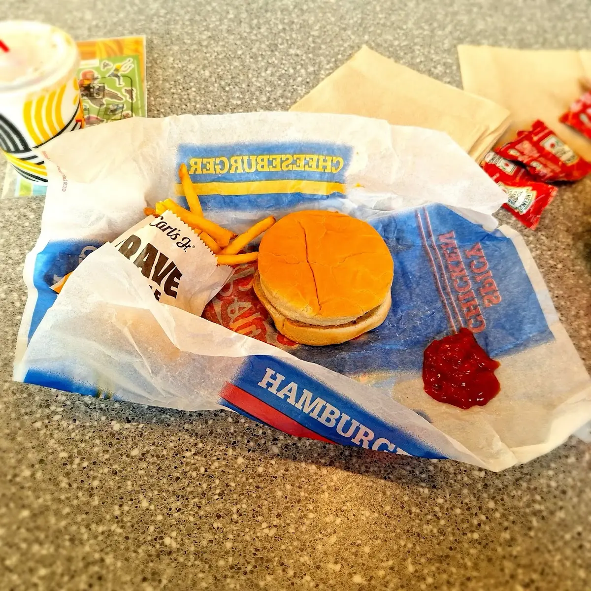 Kids Hamburger with Fries