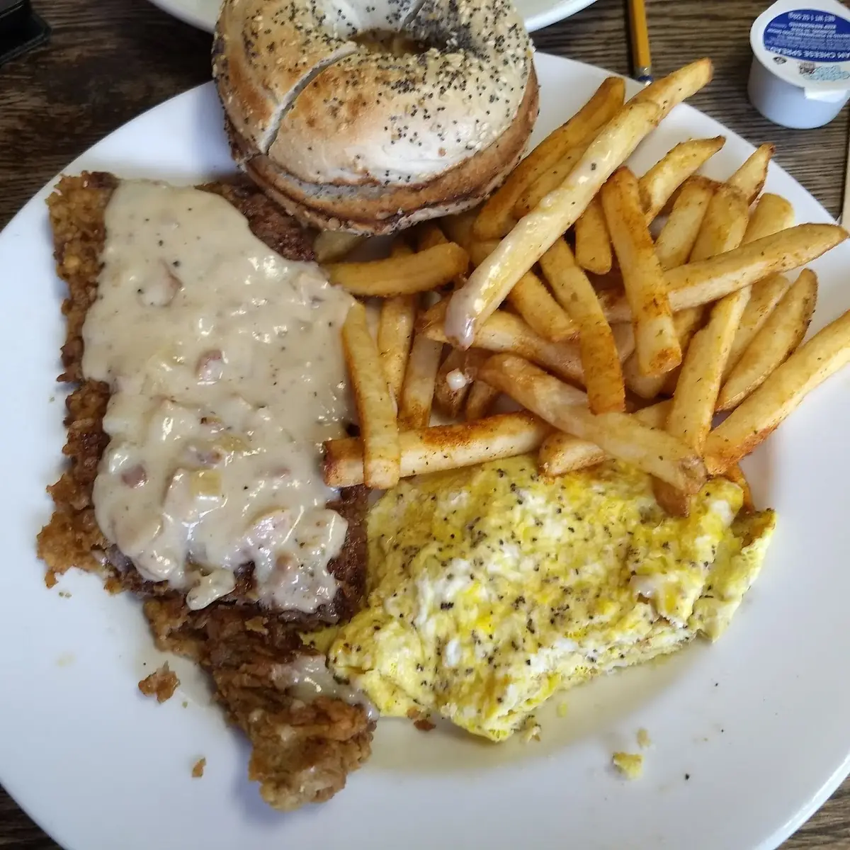 Country Fried Steak & Eggs