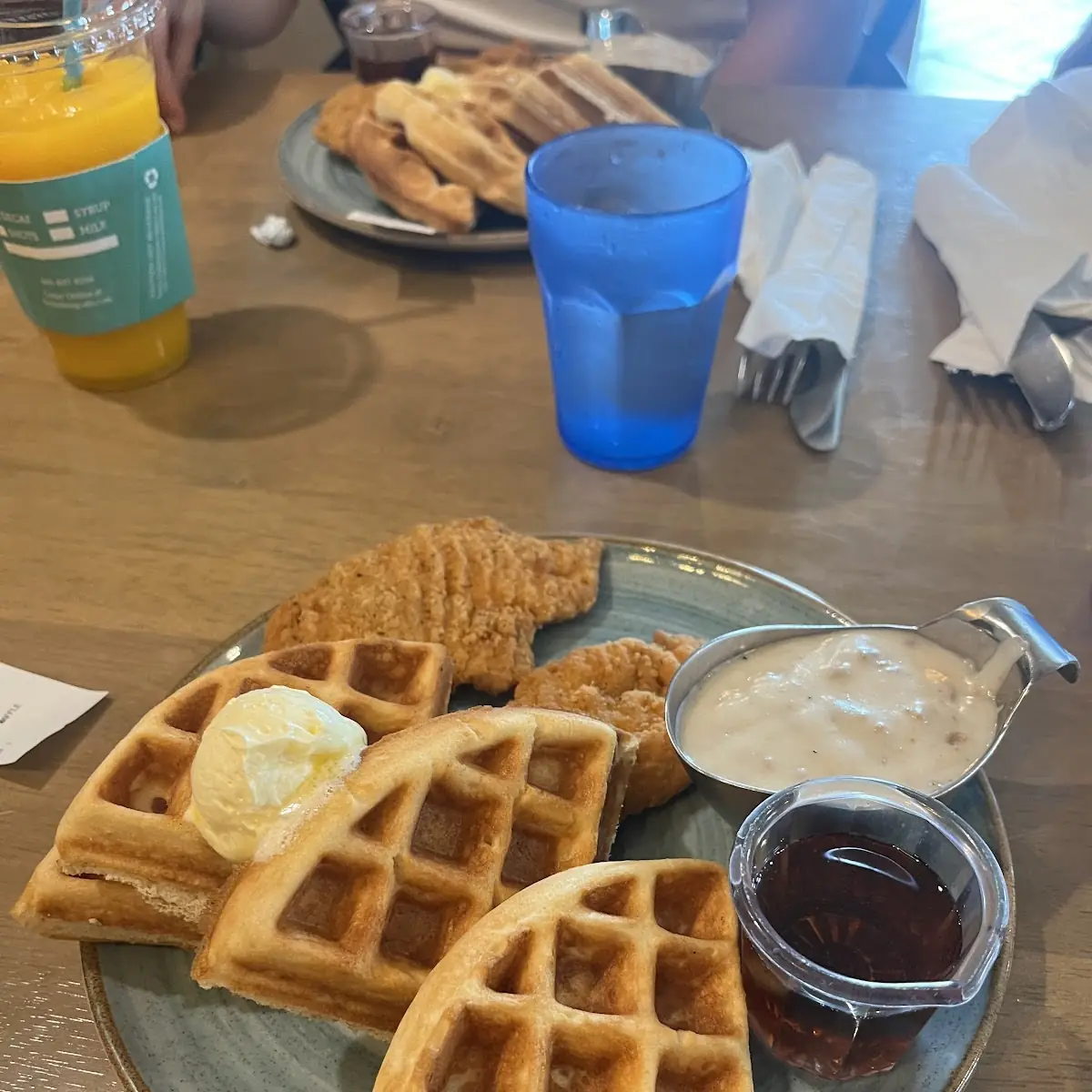 Chicken and Waffles