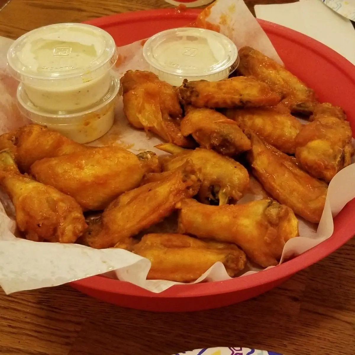 Bone-In Wings and Mojos
