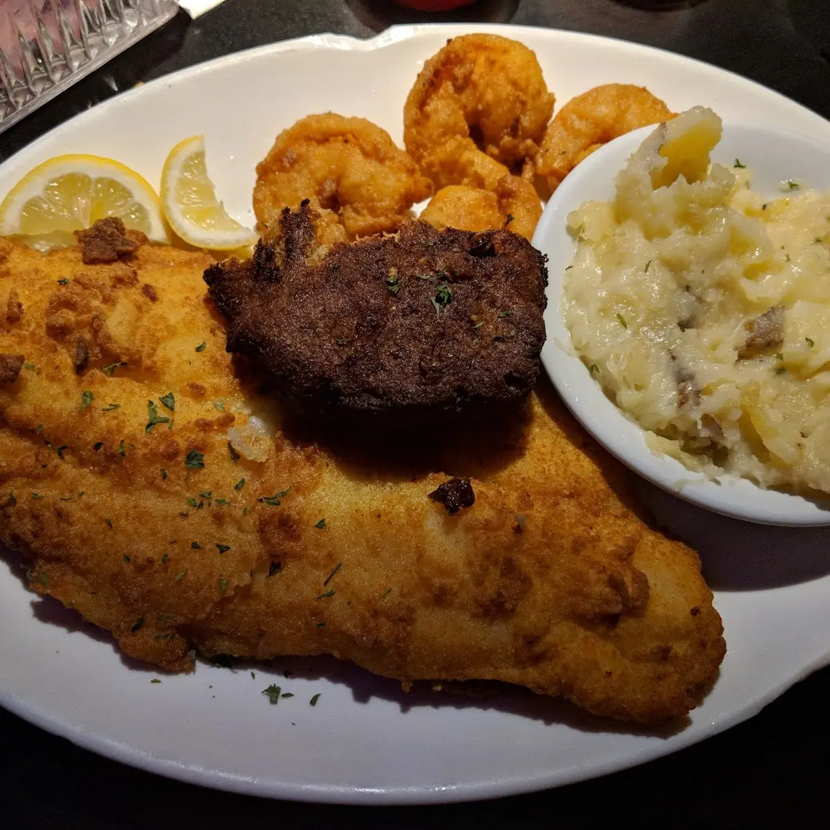Crab Cake & Shrimp