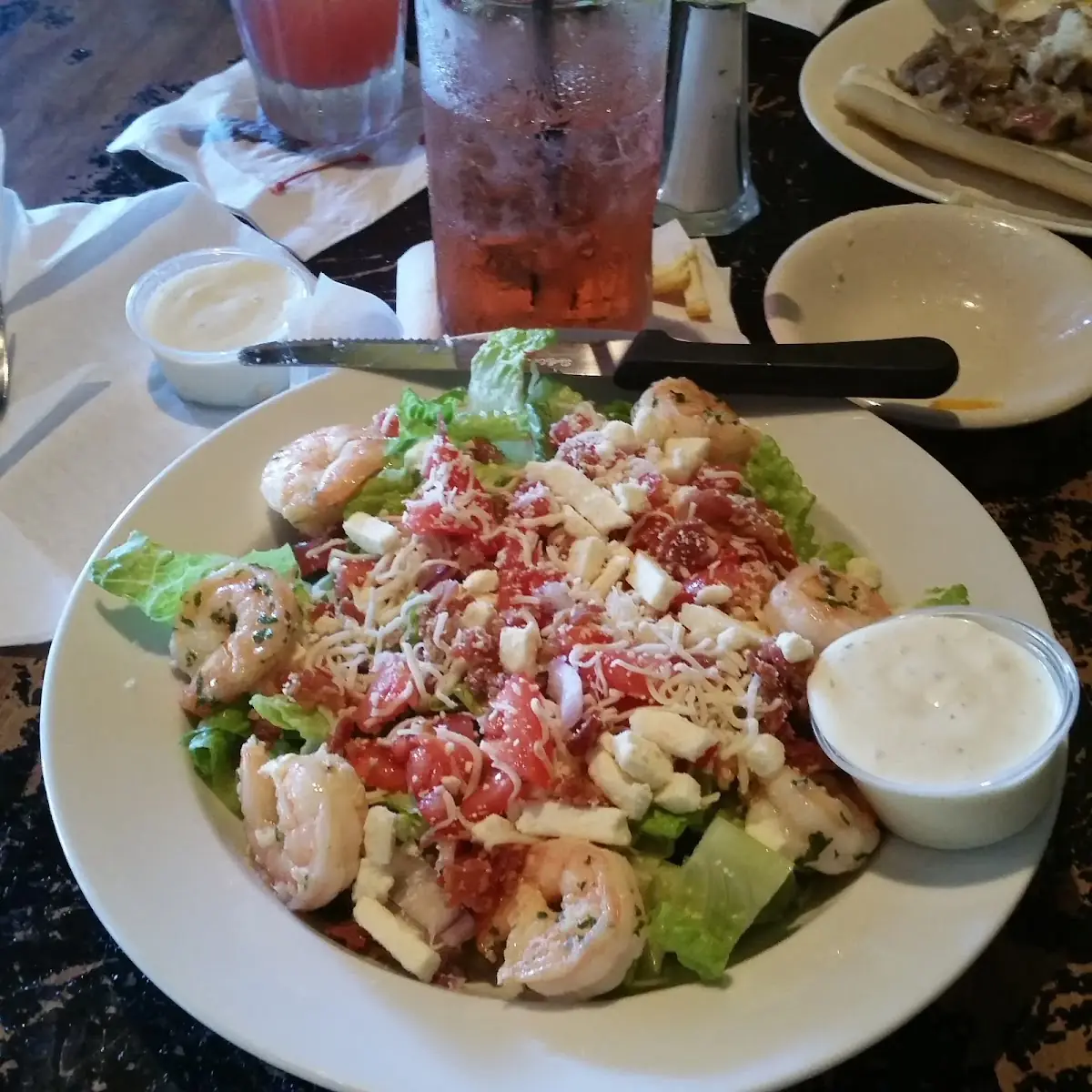 Grilled Shrimp Salad