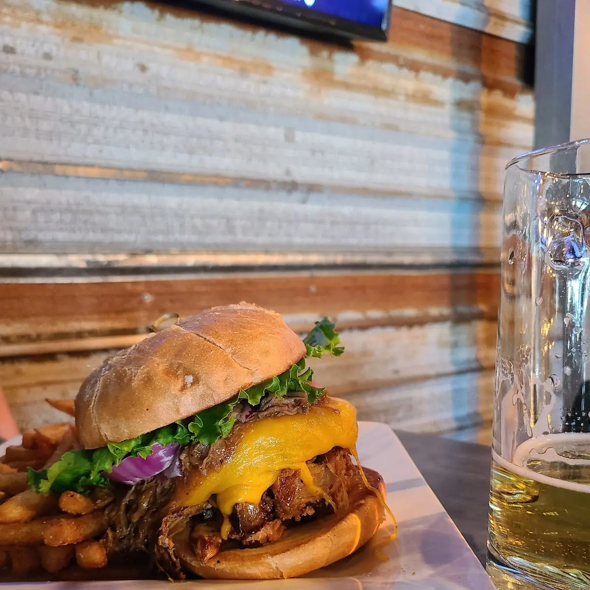 Pulled Pork Burger