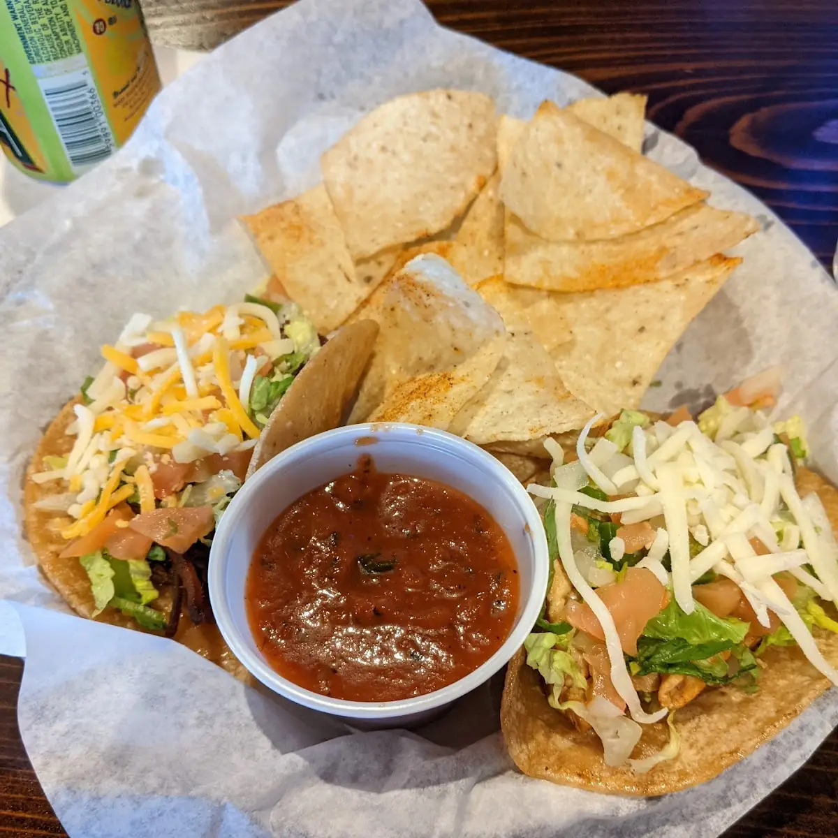 Shredded Chicken Taco