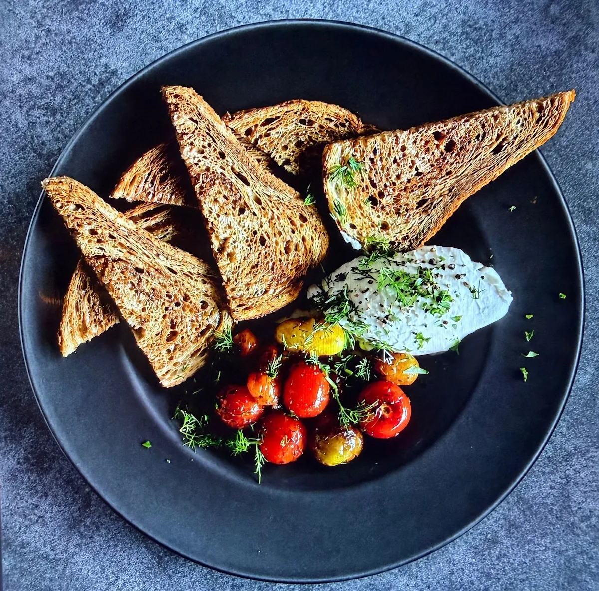 Mediterranean Dream Toast, Vic Social