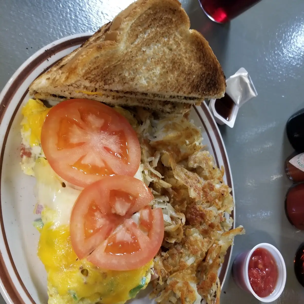 Smokehouse Omelette