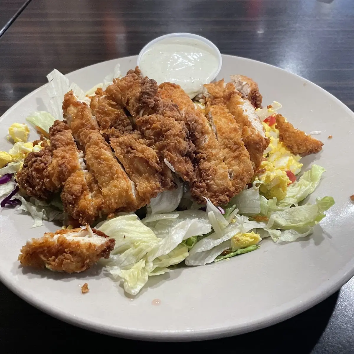 Fried Chicken Salad
