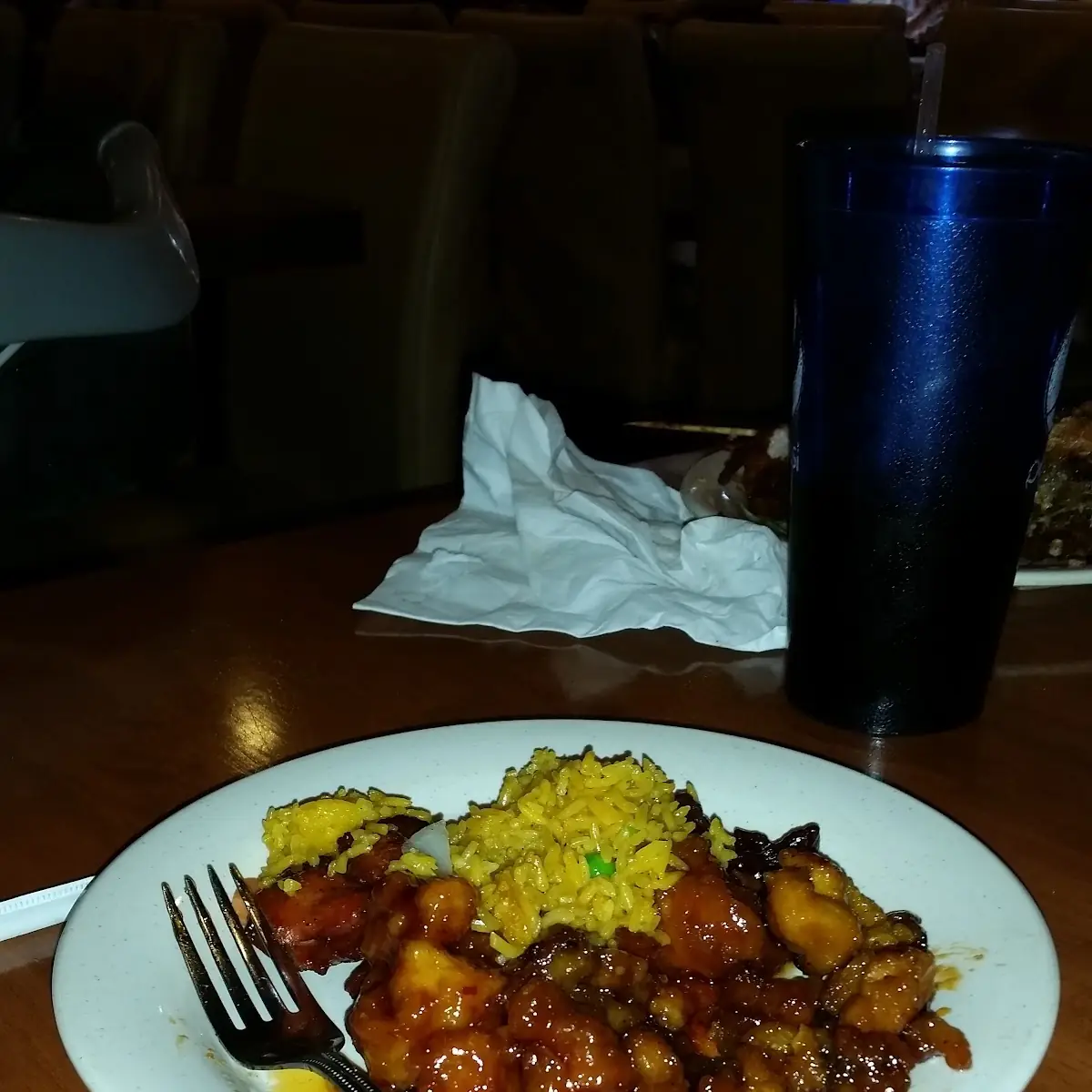 Orange Chicken & Yellow Rice