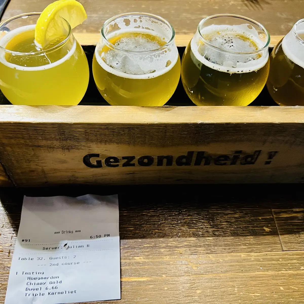 Beer Sampler Platter