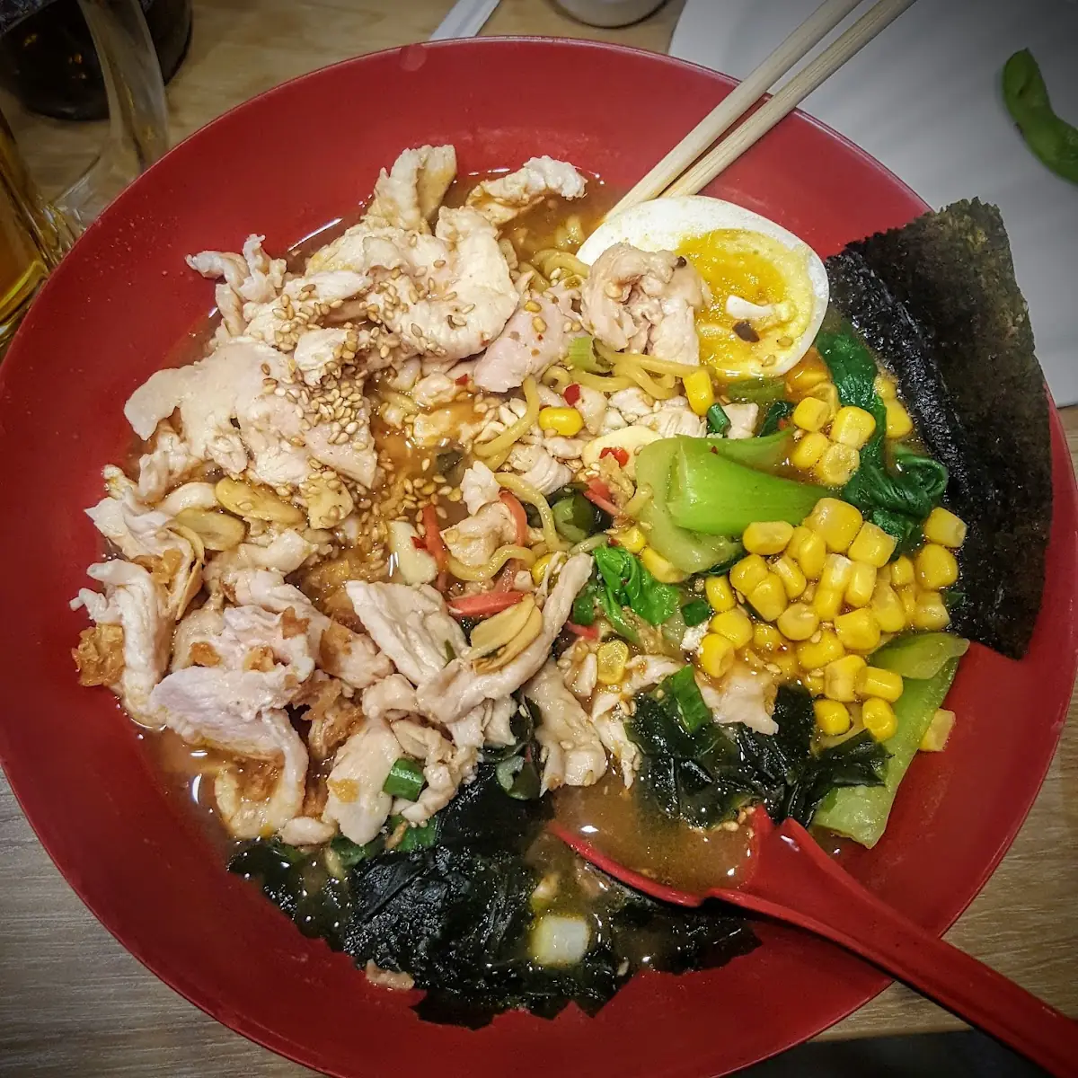 Miso Ramen with Chicken