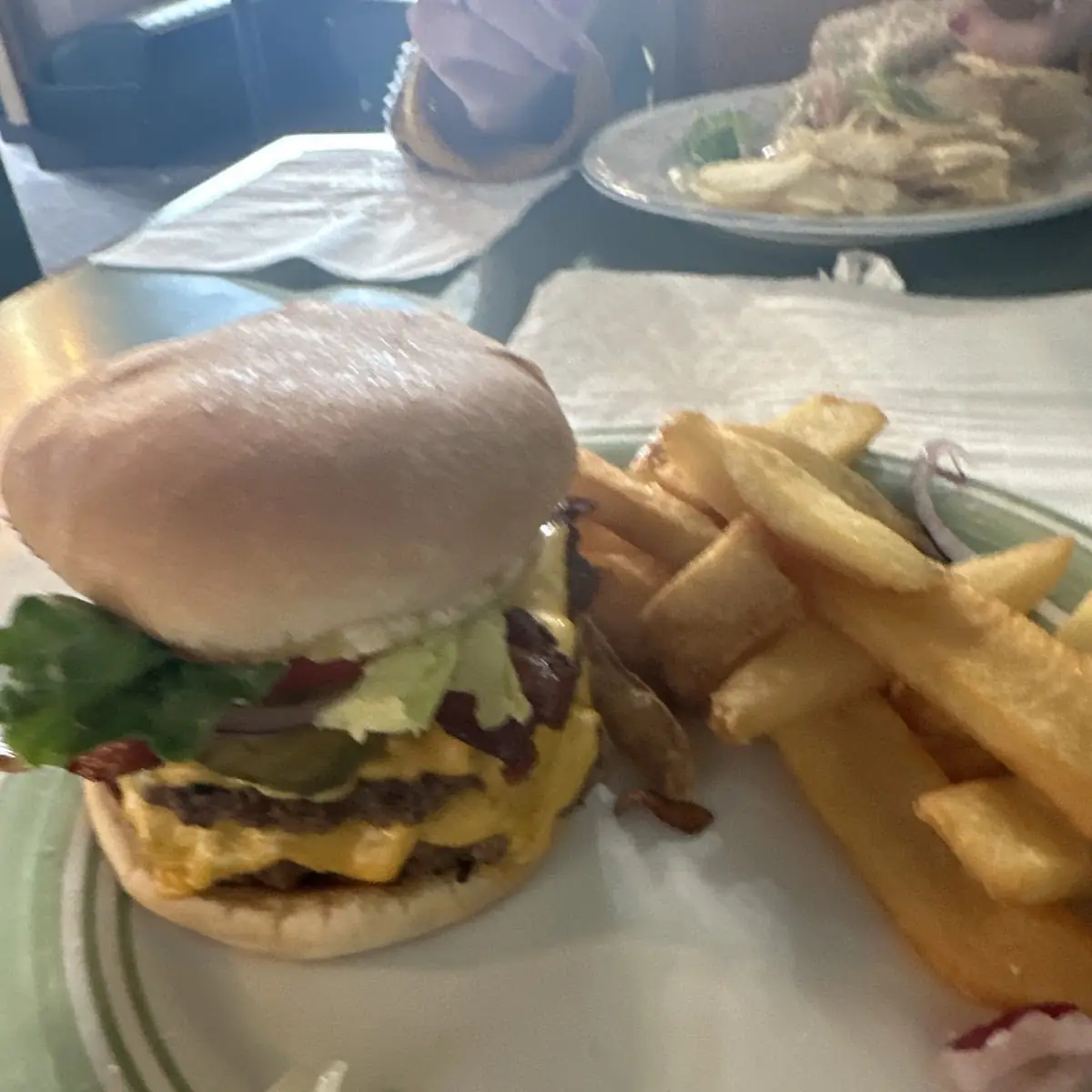 Double Bacon Cheeseburger Dressed