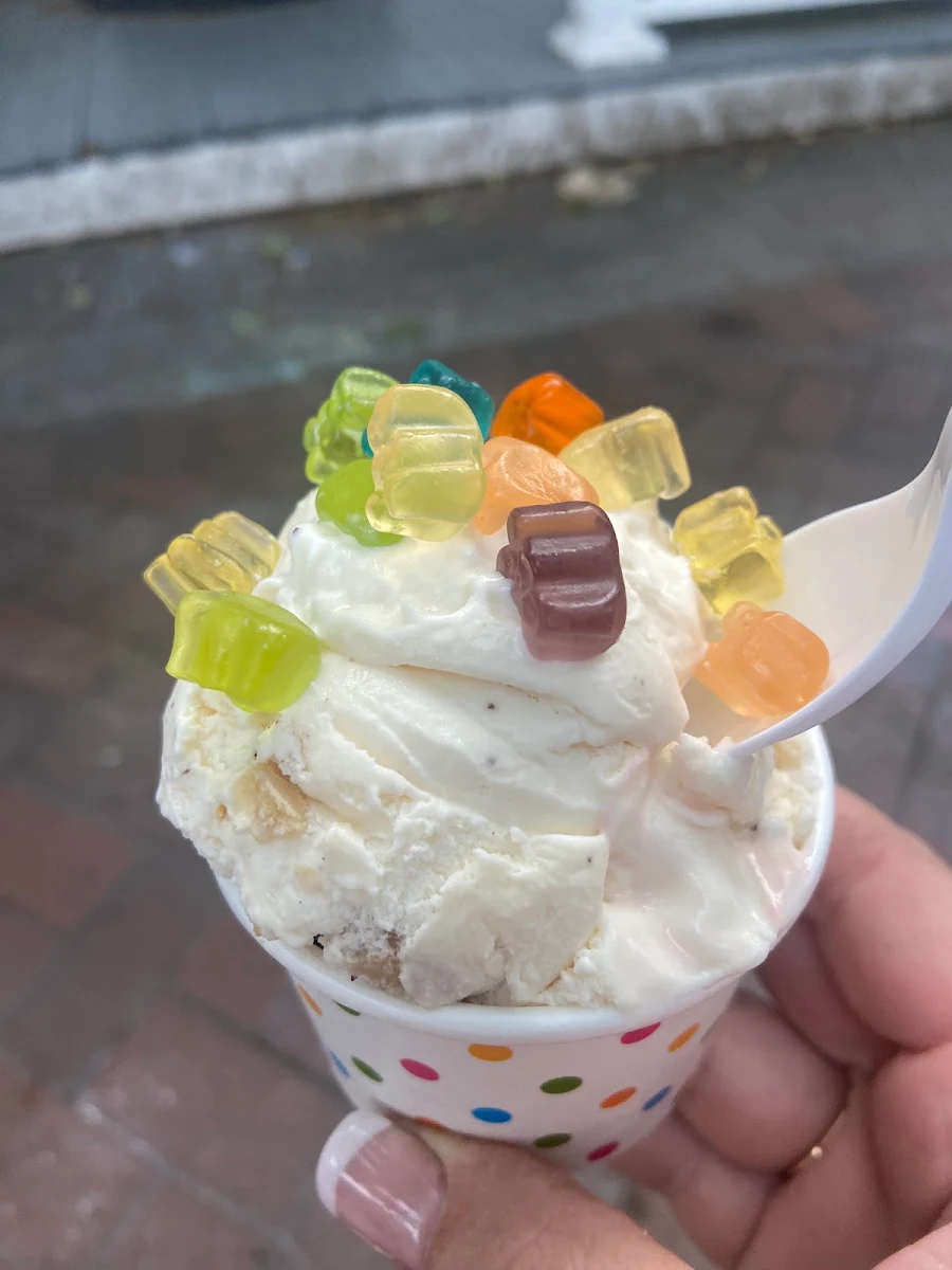 Ice Cream with Gummy Bears