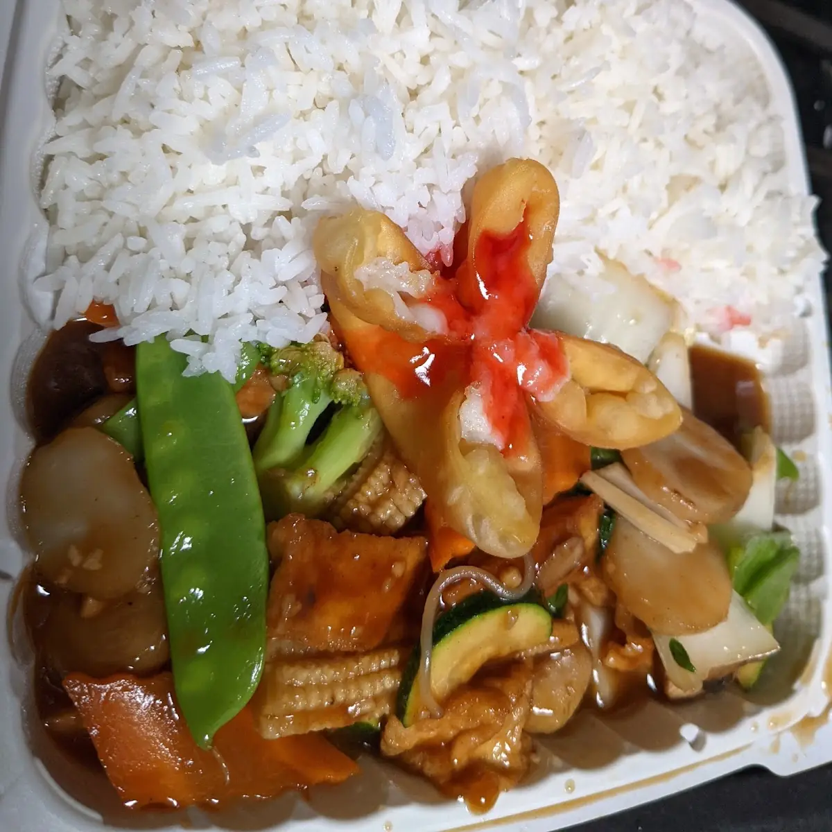 Tofu with Mixed Vegetables