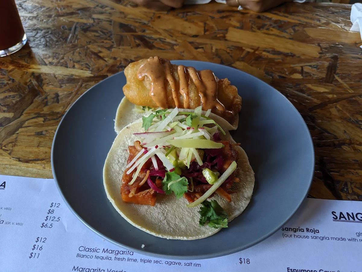 Fish Tacos, La Cholita