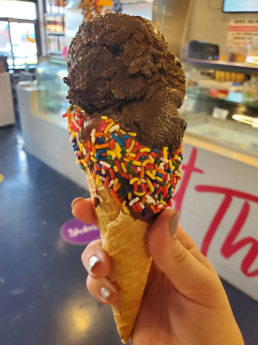 Dipped Waffle Cone