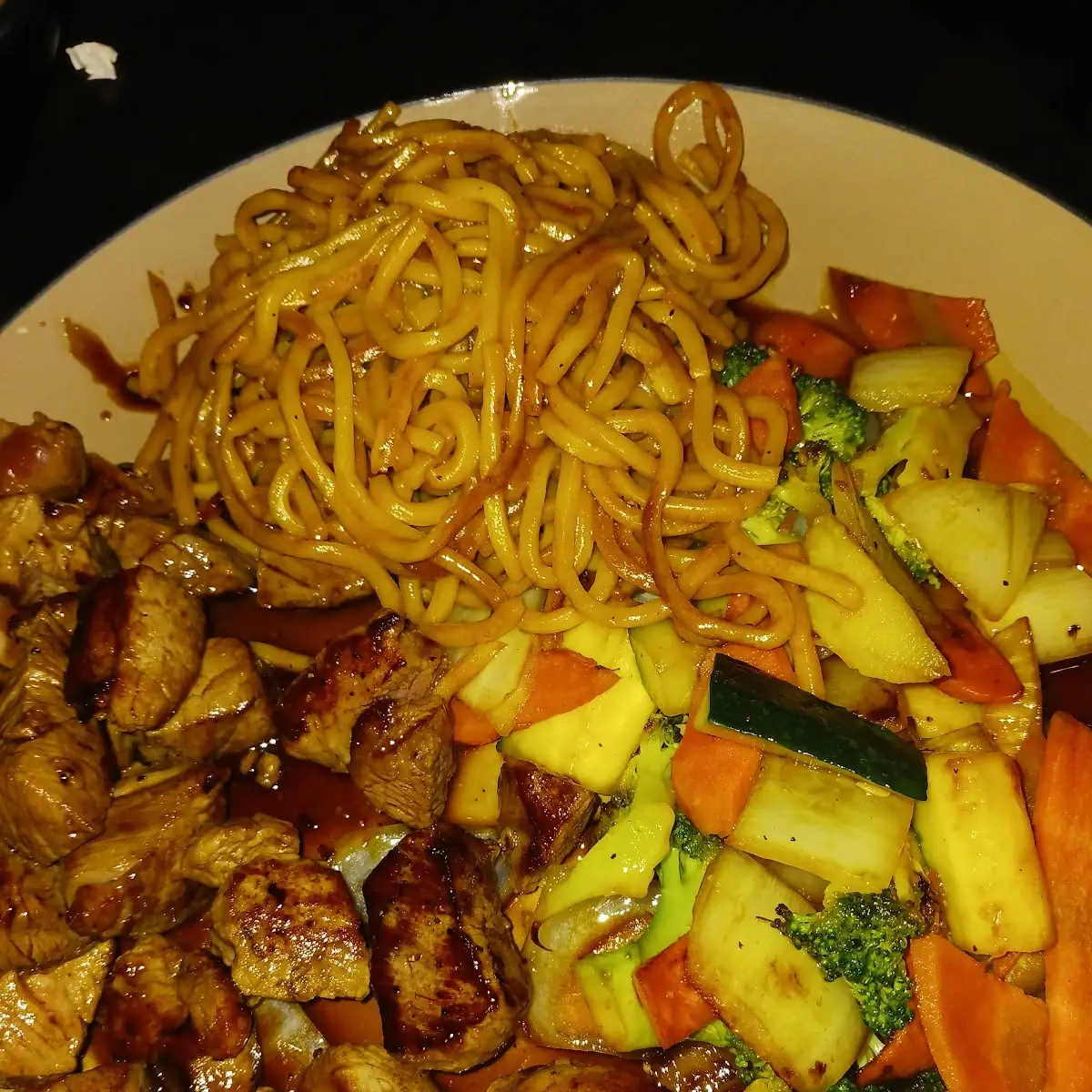 E4.Hibachi Filet Mignon & Shrimp