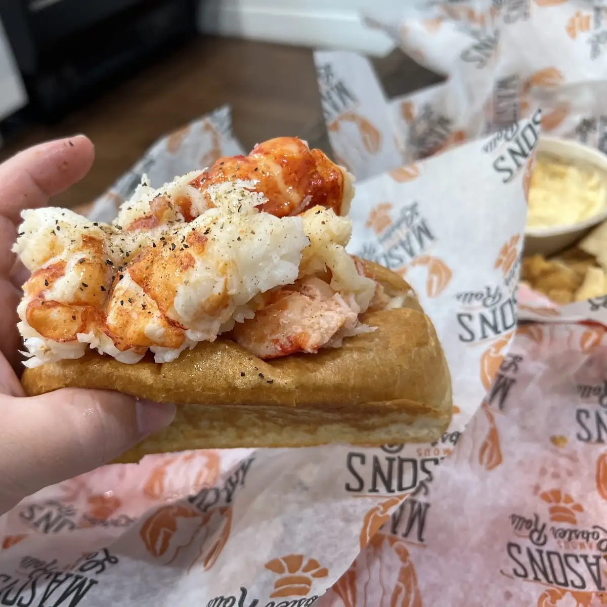 Lobster Roll with Bisque