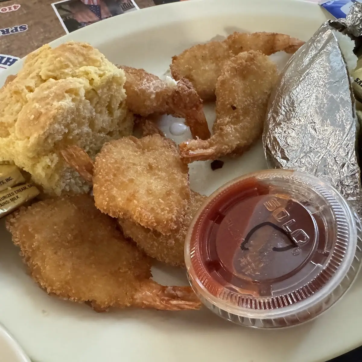 Fried Shrimp Dinner