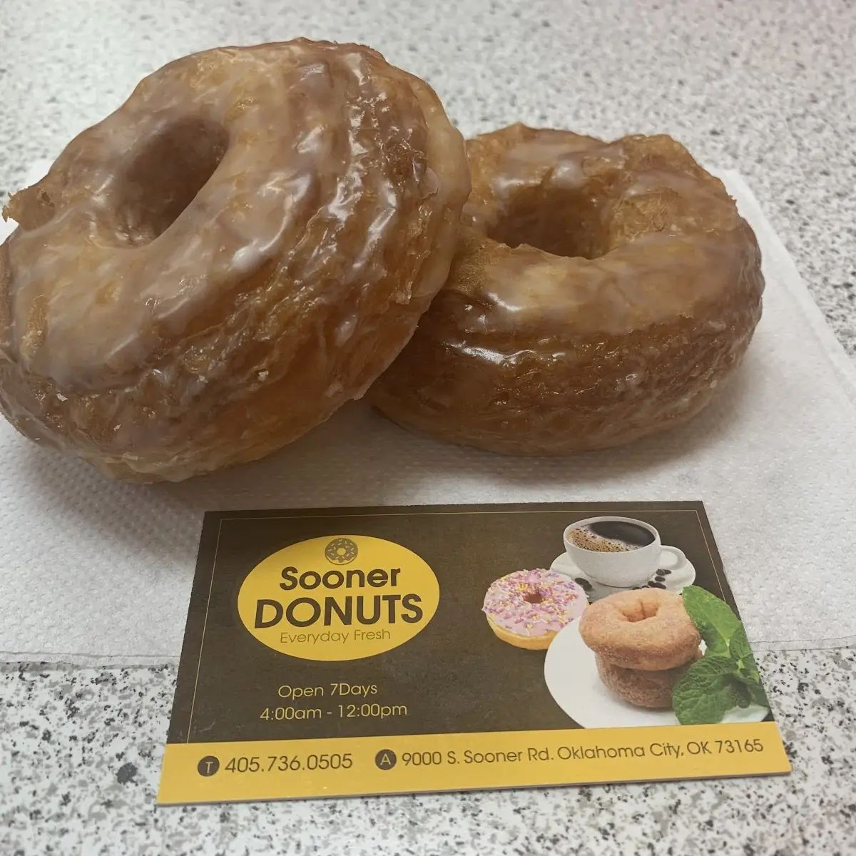 Glazed donut