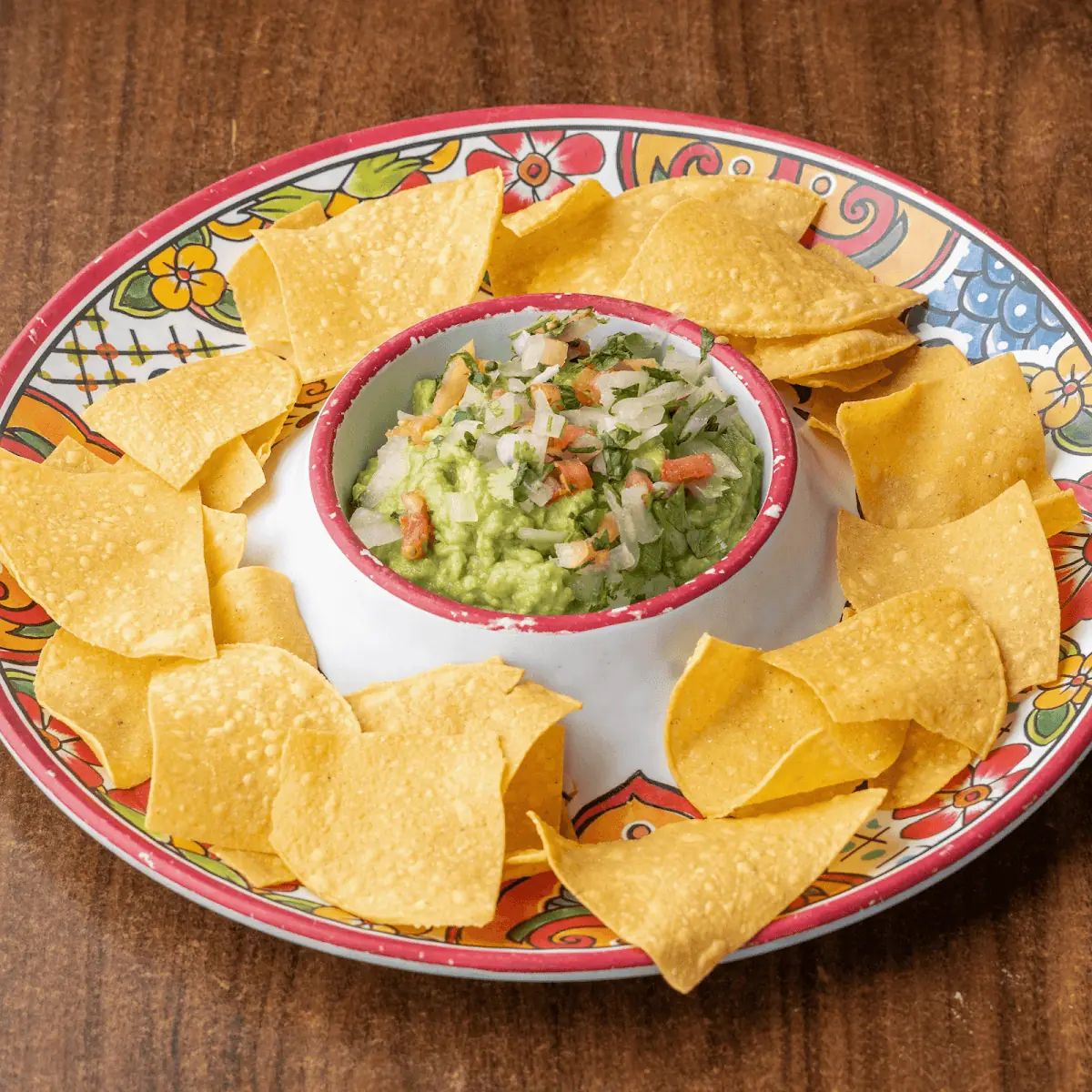 Shredded Chicken Chimichanga & Beef Burrito With a Queso Dip