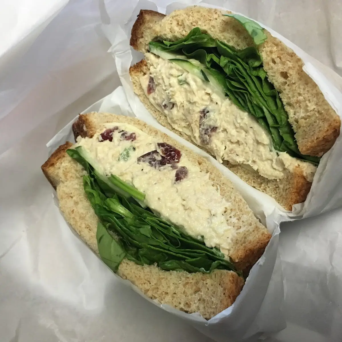Tuna Salad with Spinach
