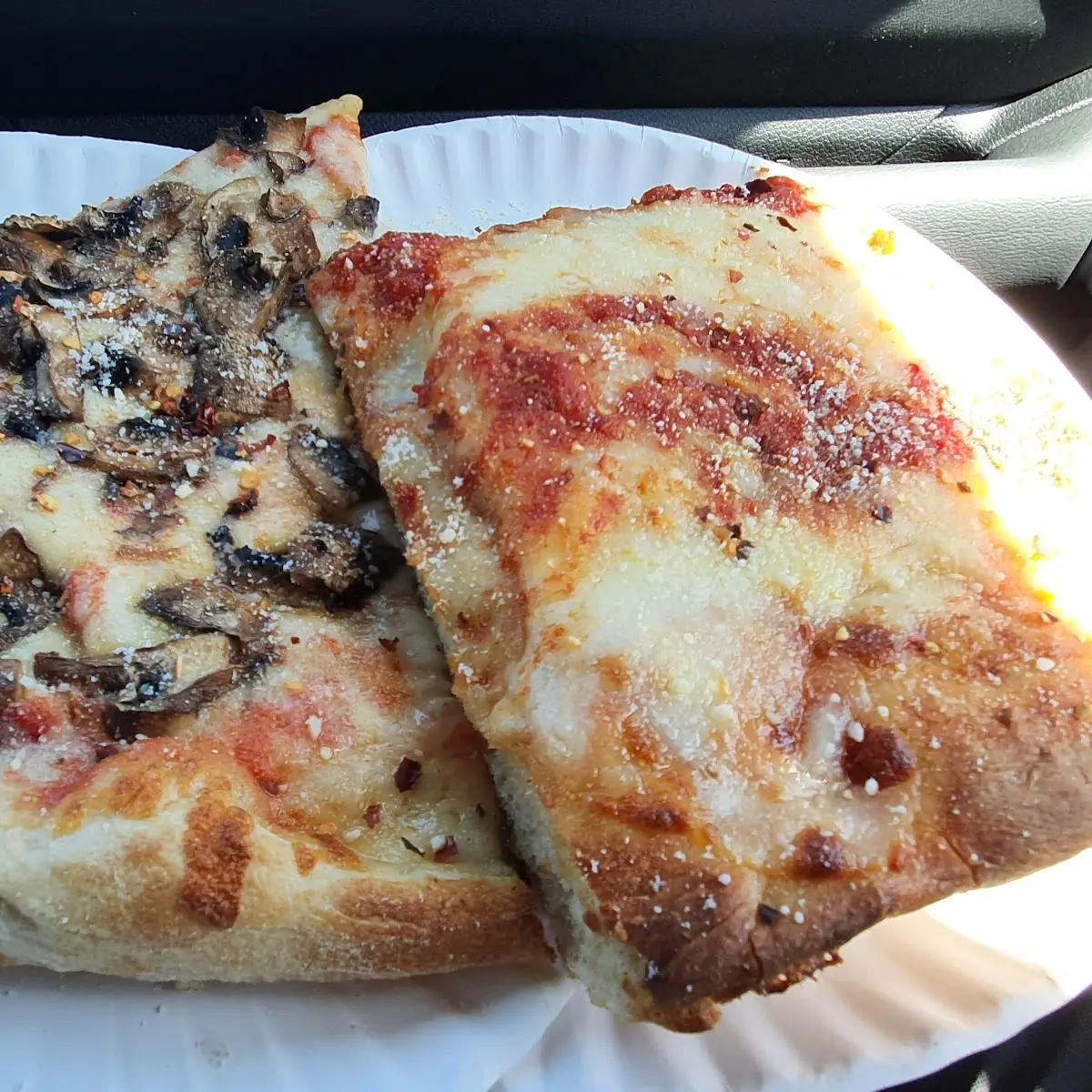 Mushroom Slice & Sicilian Slice