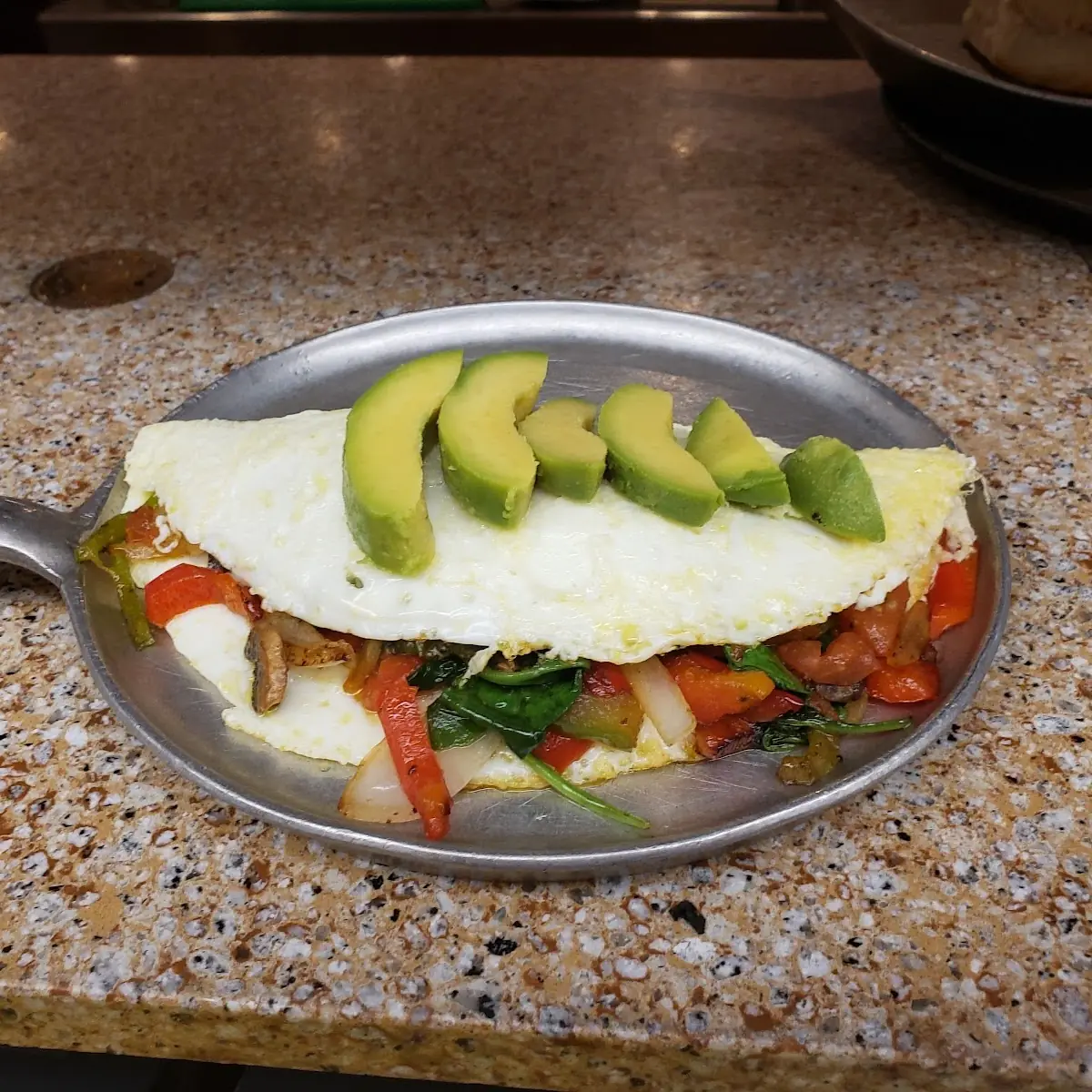 Egg White Veggie Omelette