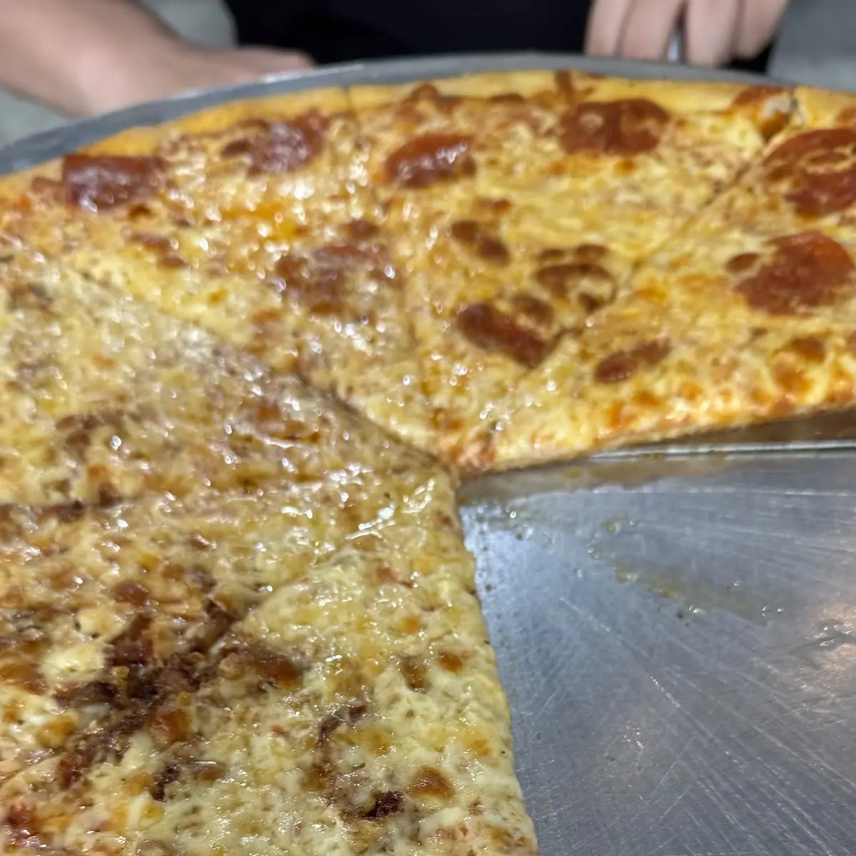 Ground Beef Pizza 12 Inch