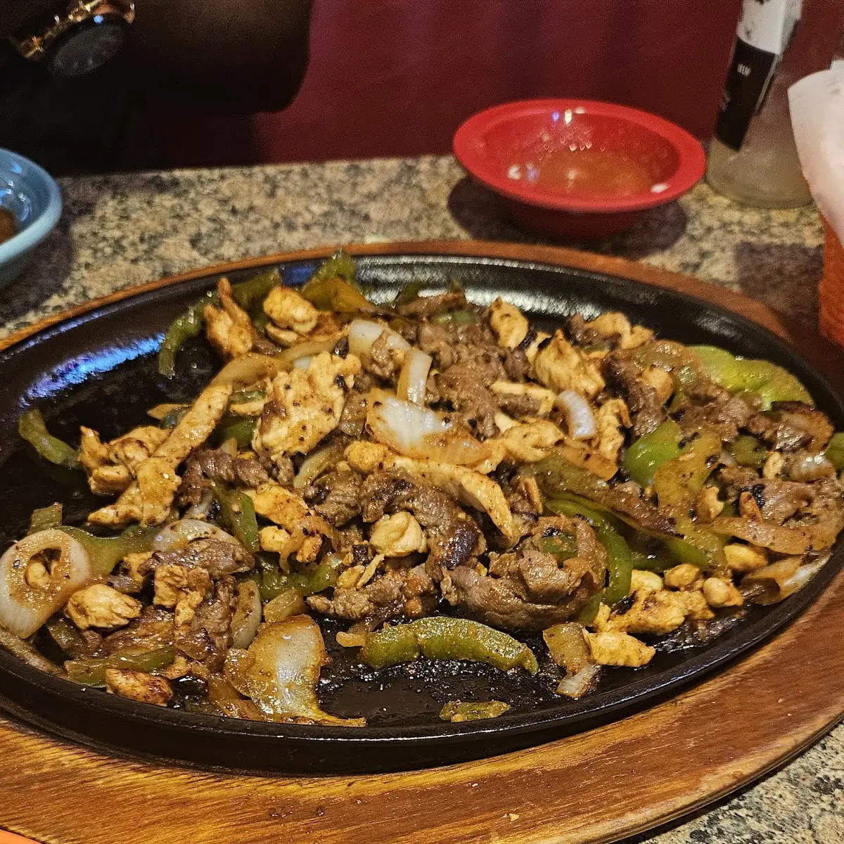 Steak & Shrimp Fajitas