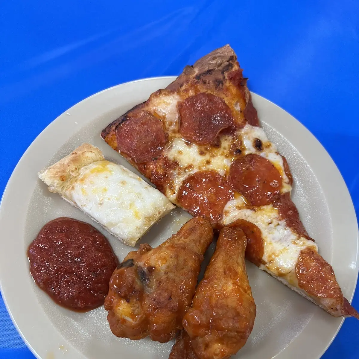 Pepperoni Pizza & Chicken