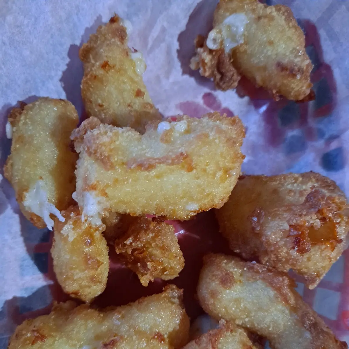 Garlic Parmesan Cheescurds