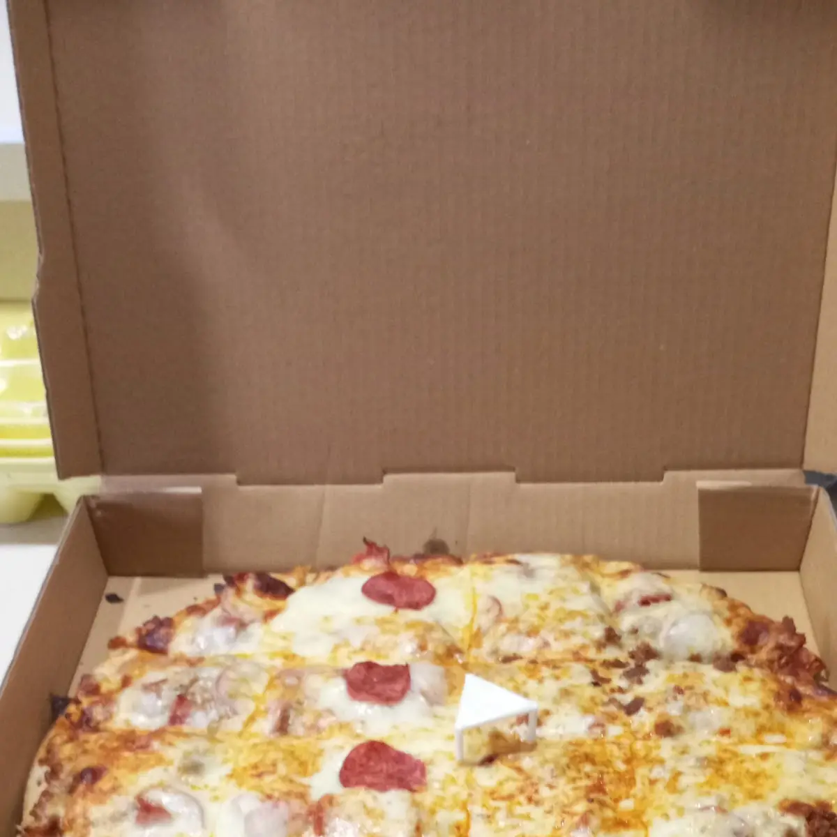 Pepperoni and Ham Pizza