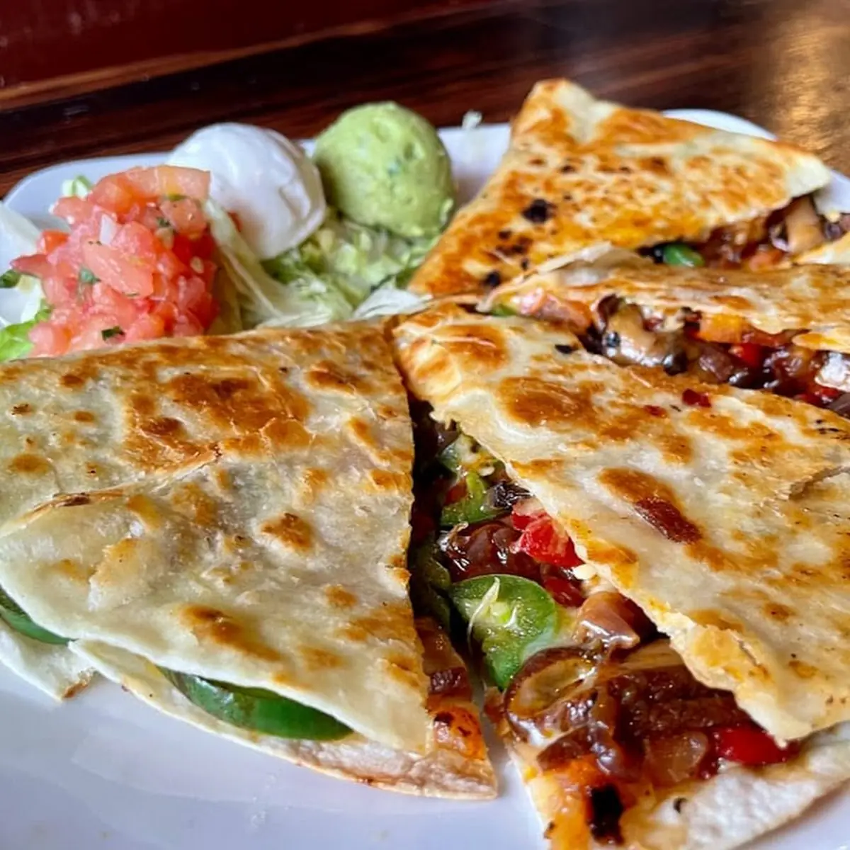 Mexican Four Cheese Quesadilla