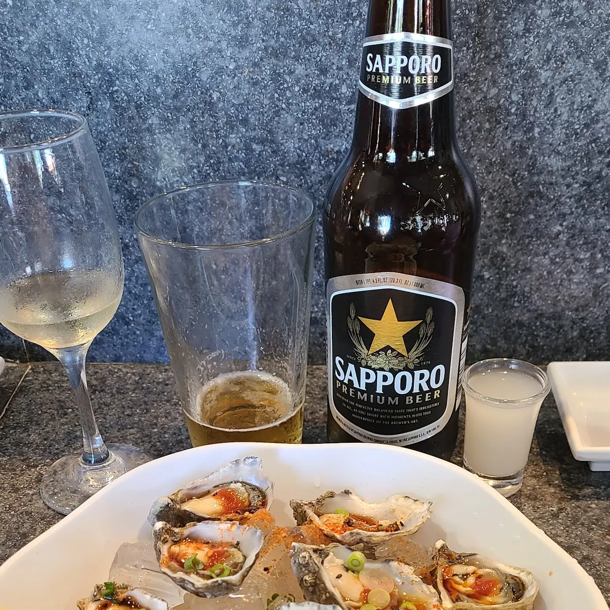 Oysters on the Half Shell