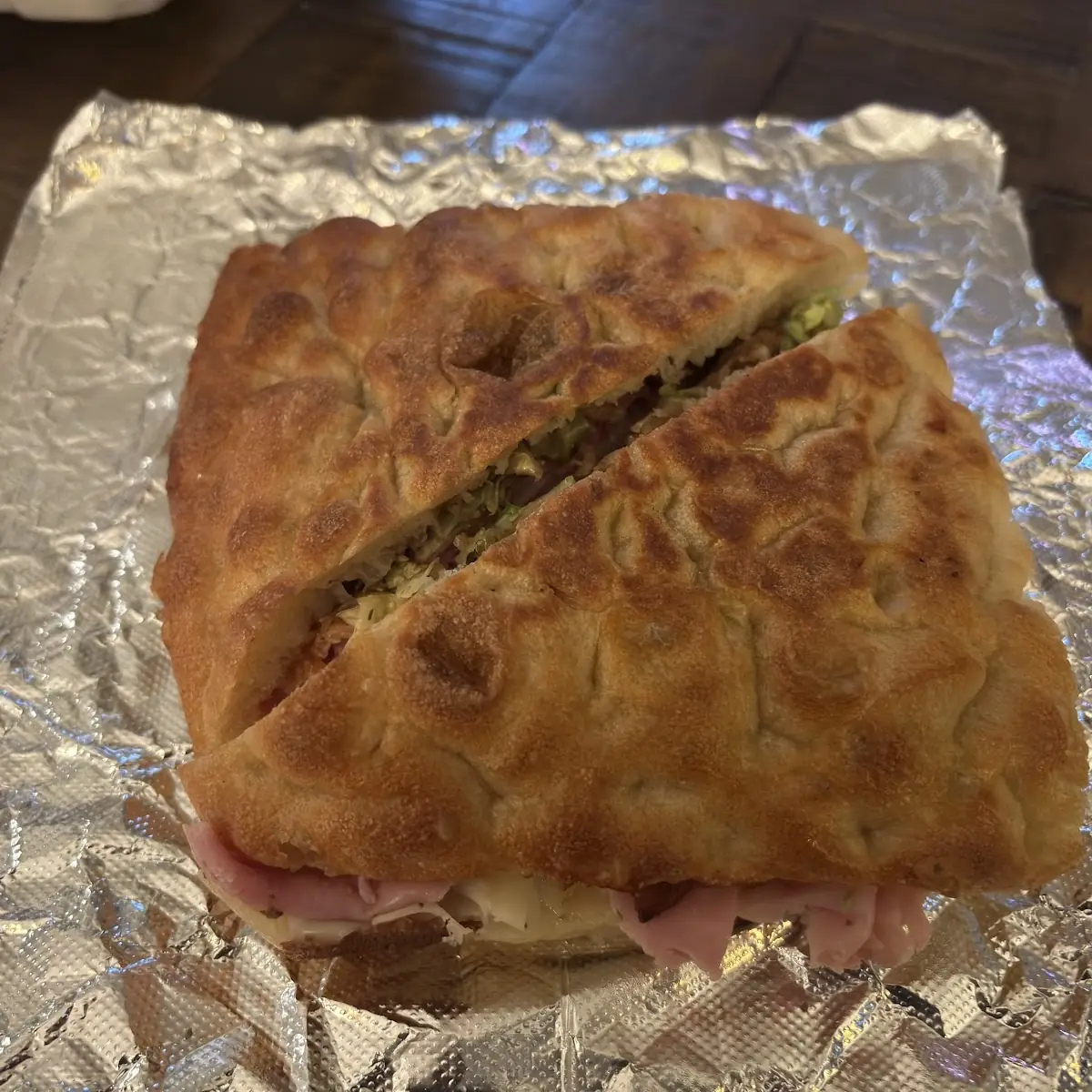 Turkey Ham Bacon and Provolone