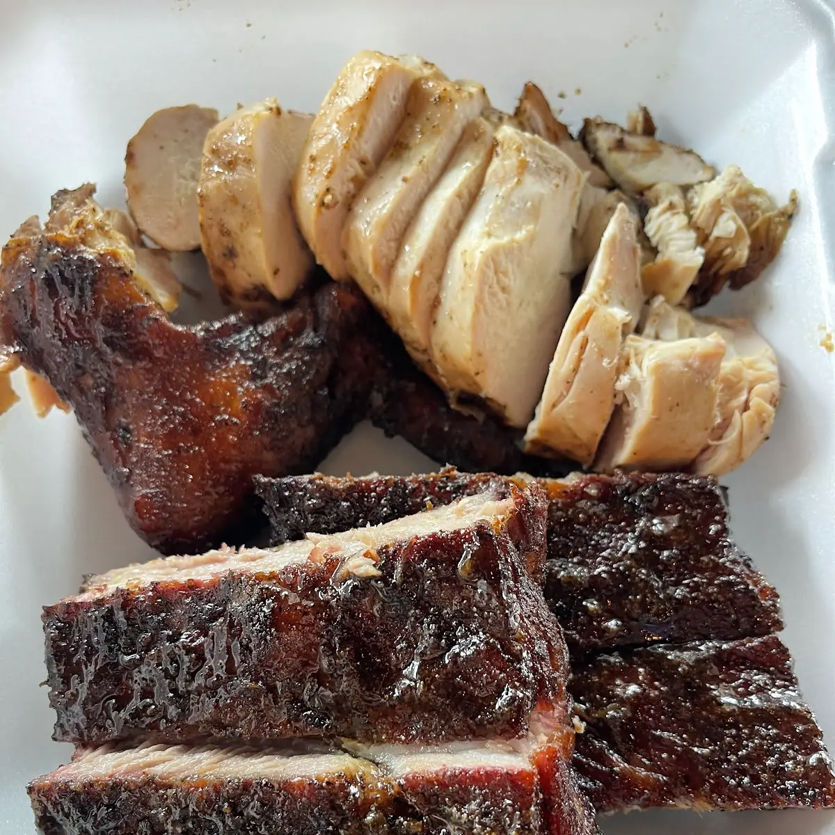 Ribs Smoked Chicken