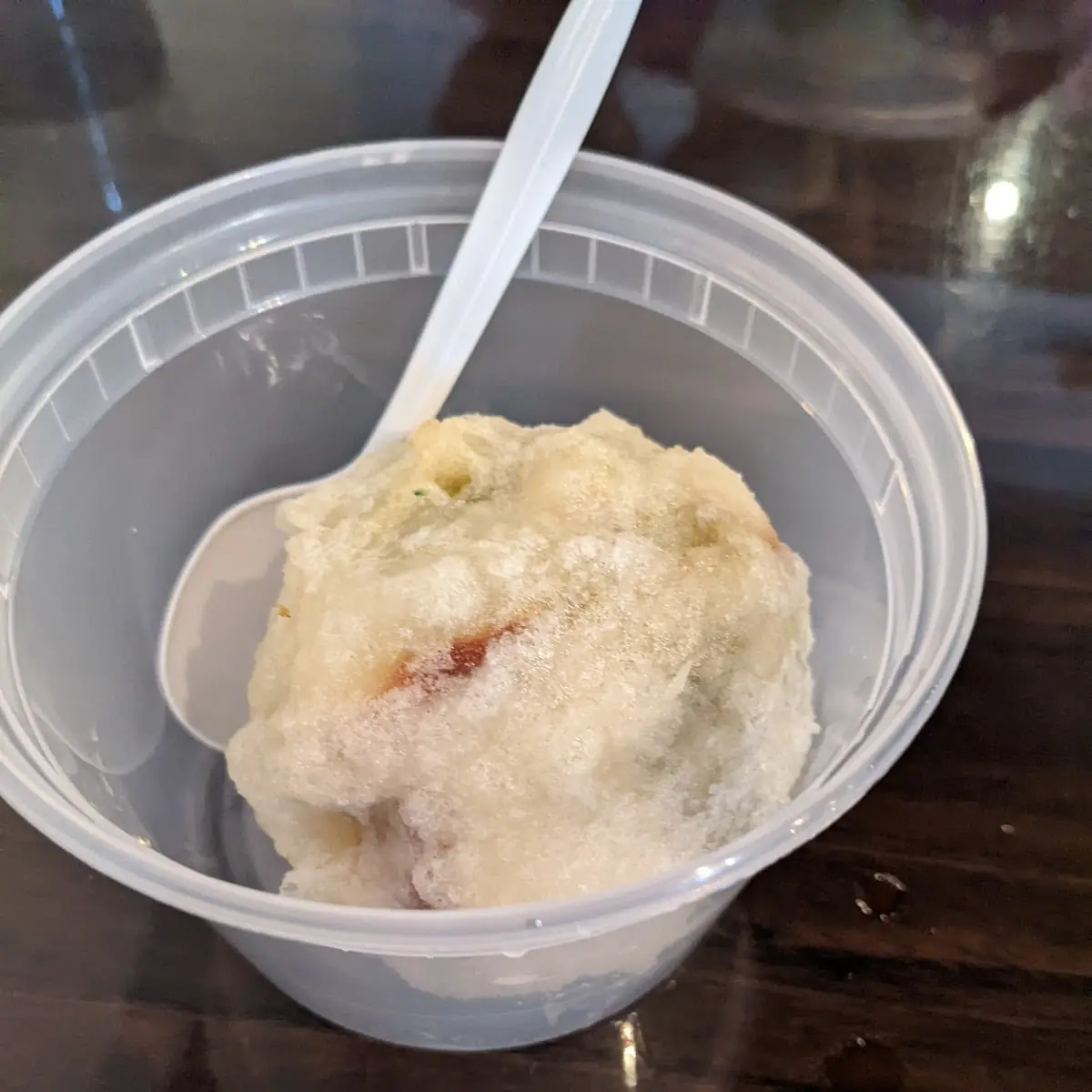 Fried Ice Cream Tempura
