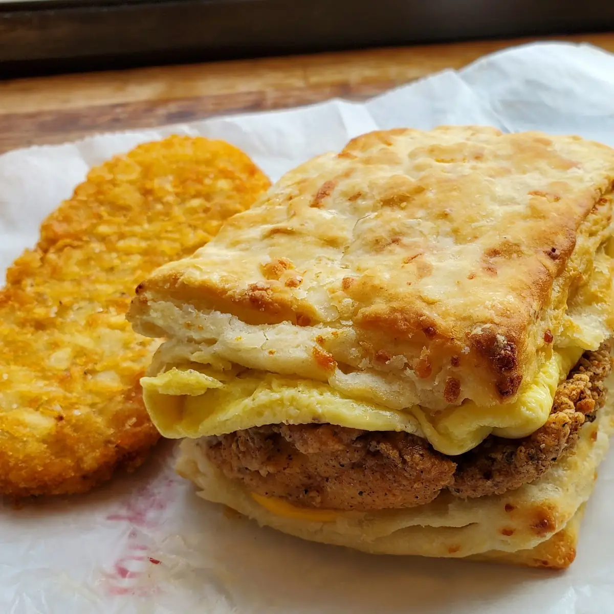 Asiago Cheese Biscuit w Chicken