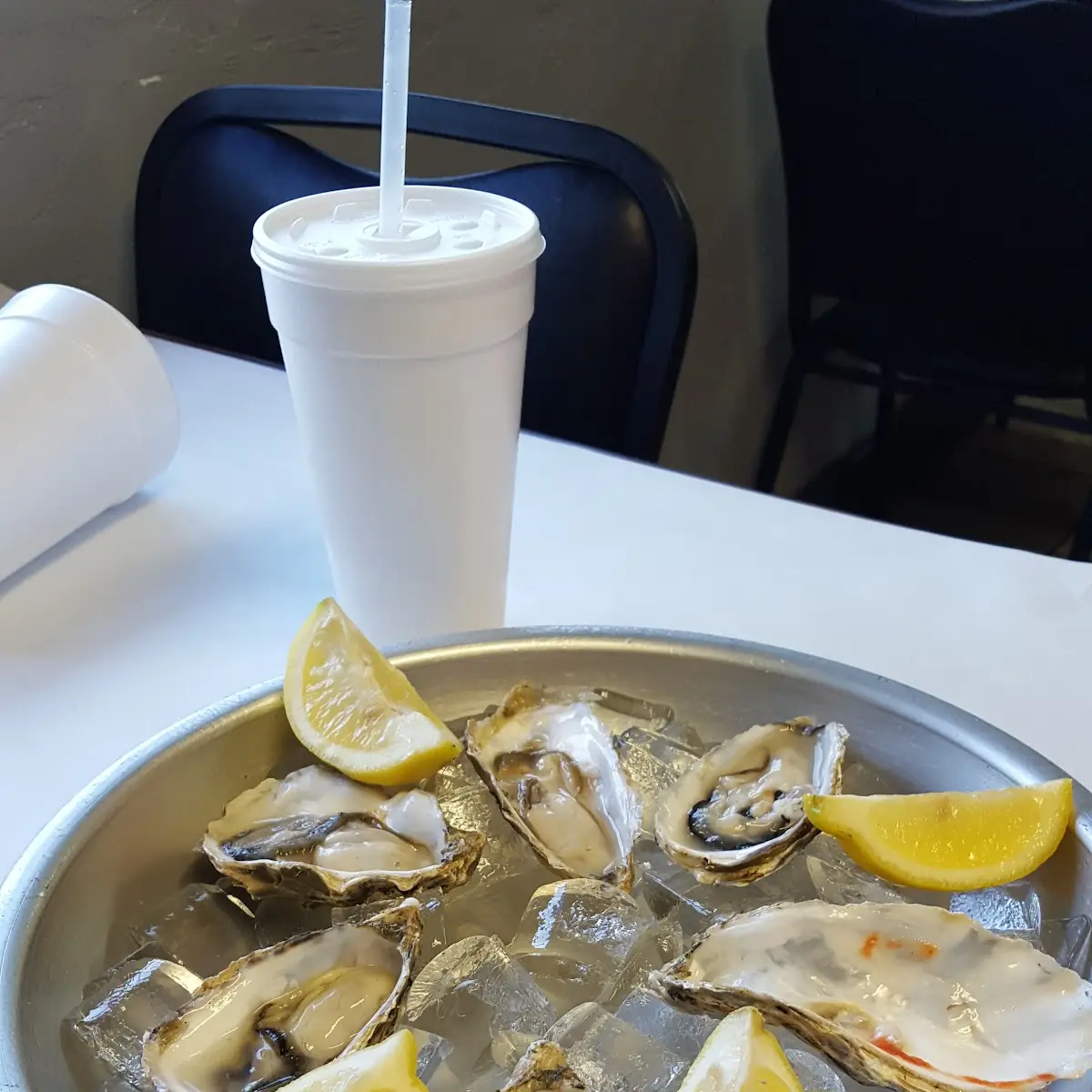 Half a Dozen Raw Oysters